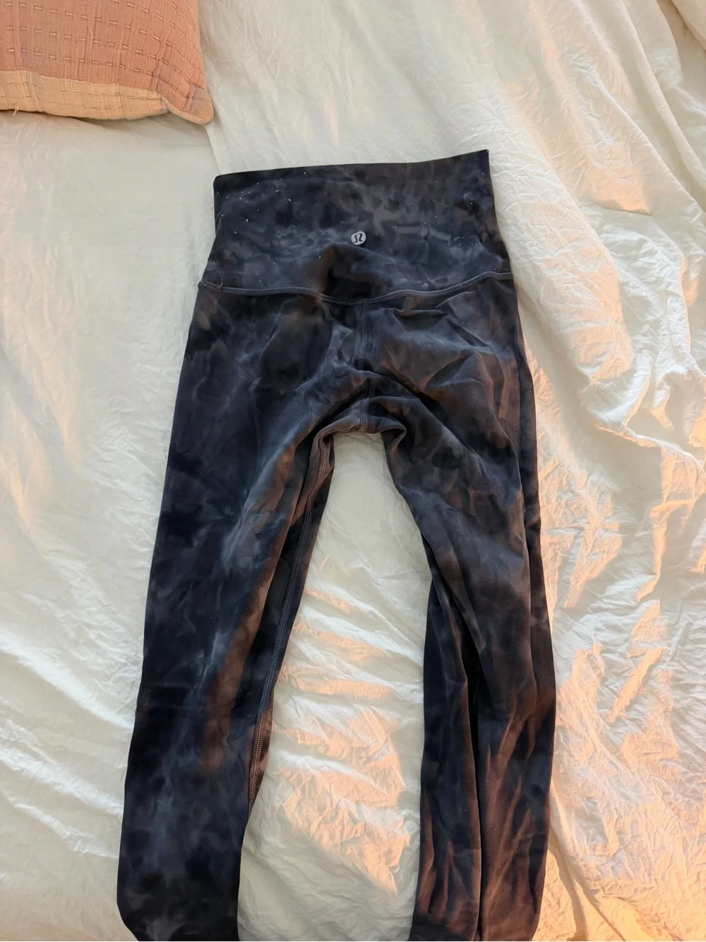lululemon athletica Charcoal Tie-Dye High-Rise Leggings